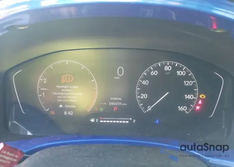 2022 Honda Civic Sport z USA, uszkodzony, nr VIN 2HGFE2F54NH562157